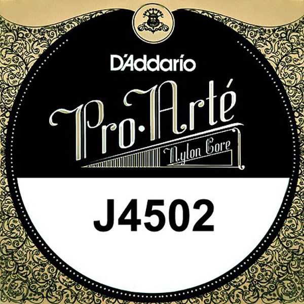 D'Addario J4502 Pro-Arte Nylon Classical Guitar Single String, Normal Tension, B 2nd String